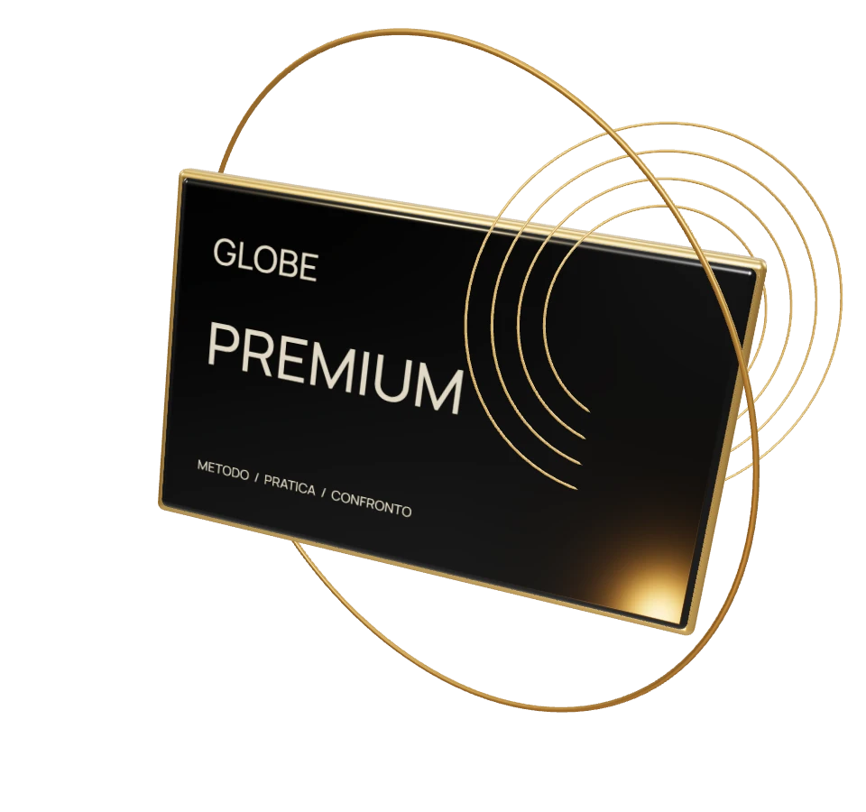Scultura tridimensionale GLOBE dedicata a Premium